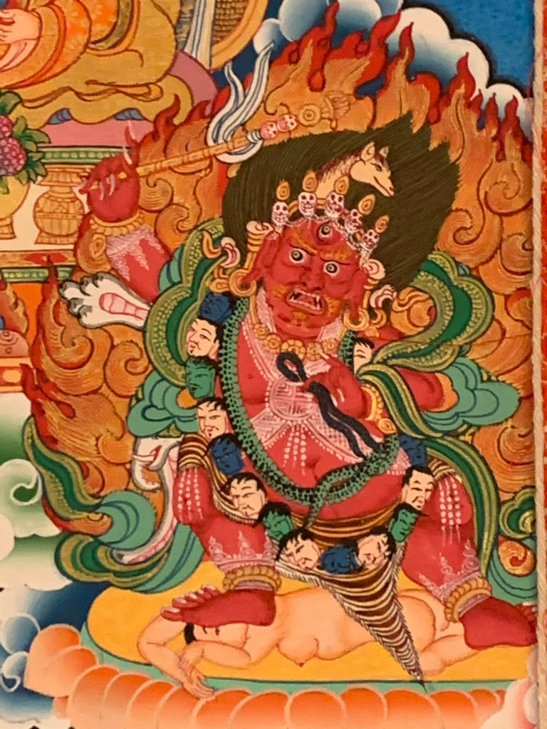 Thousand Armed Avalokiteshvara Thangka