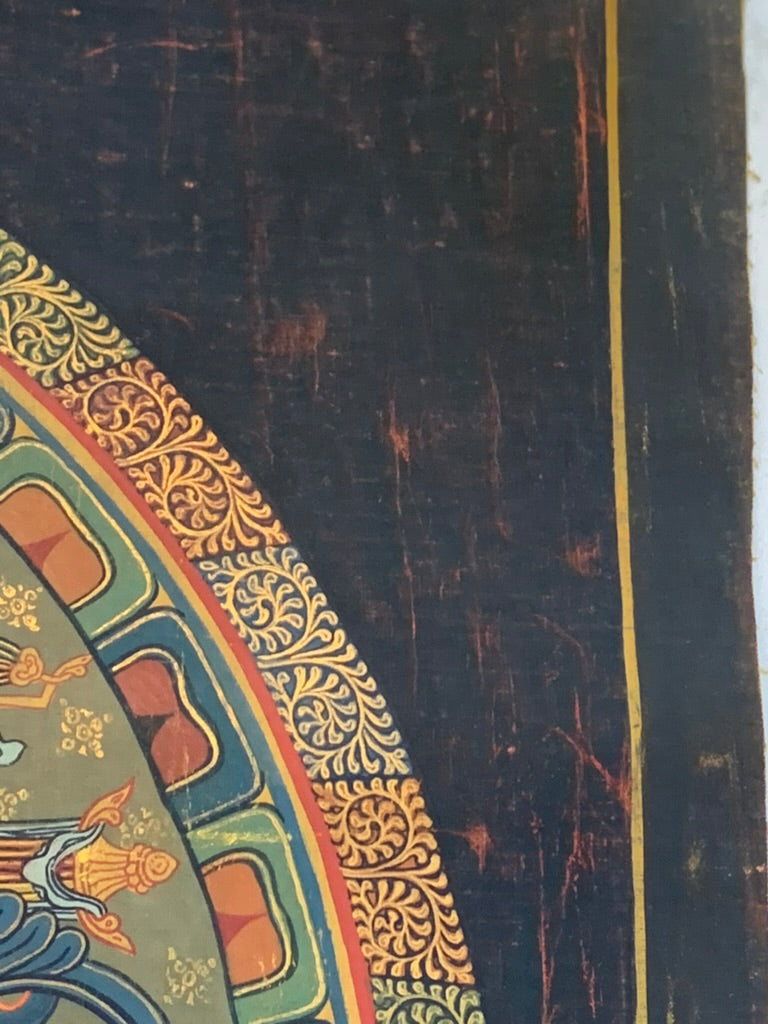 Shri Yantra Unbrocaded Thangka