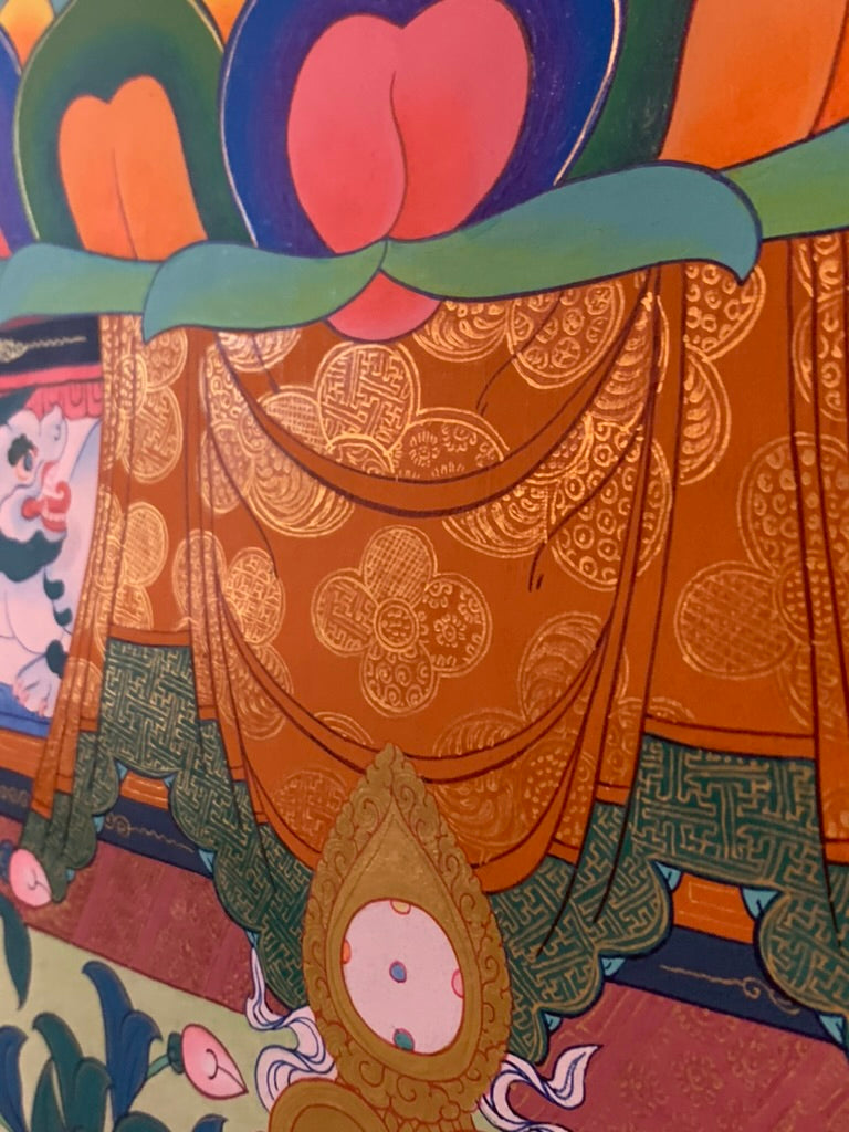 Eight Medicine Buddhas Thangka