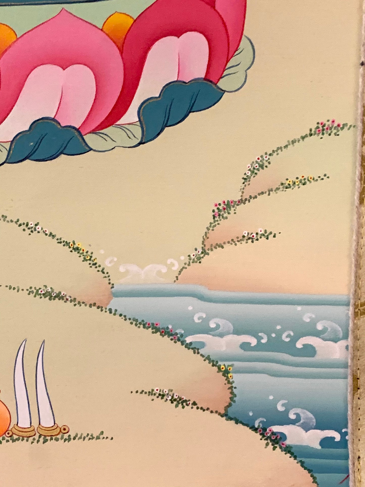Samantabhadra With Consort Karma Gadri Thangka