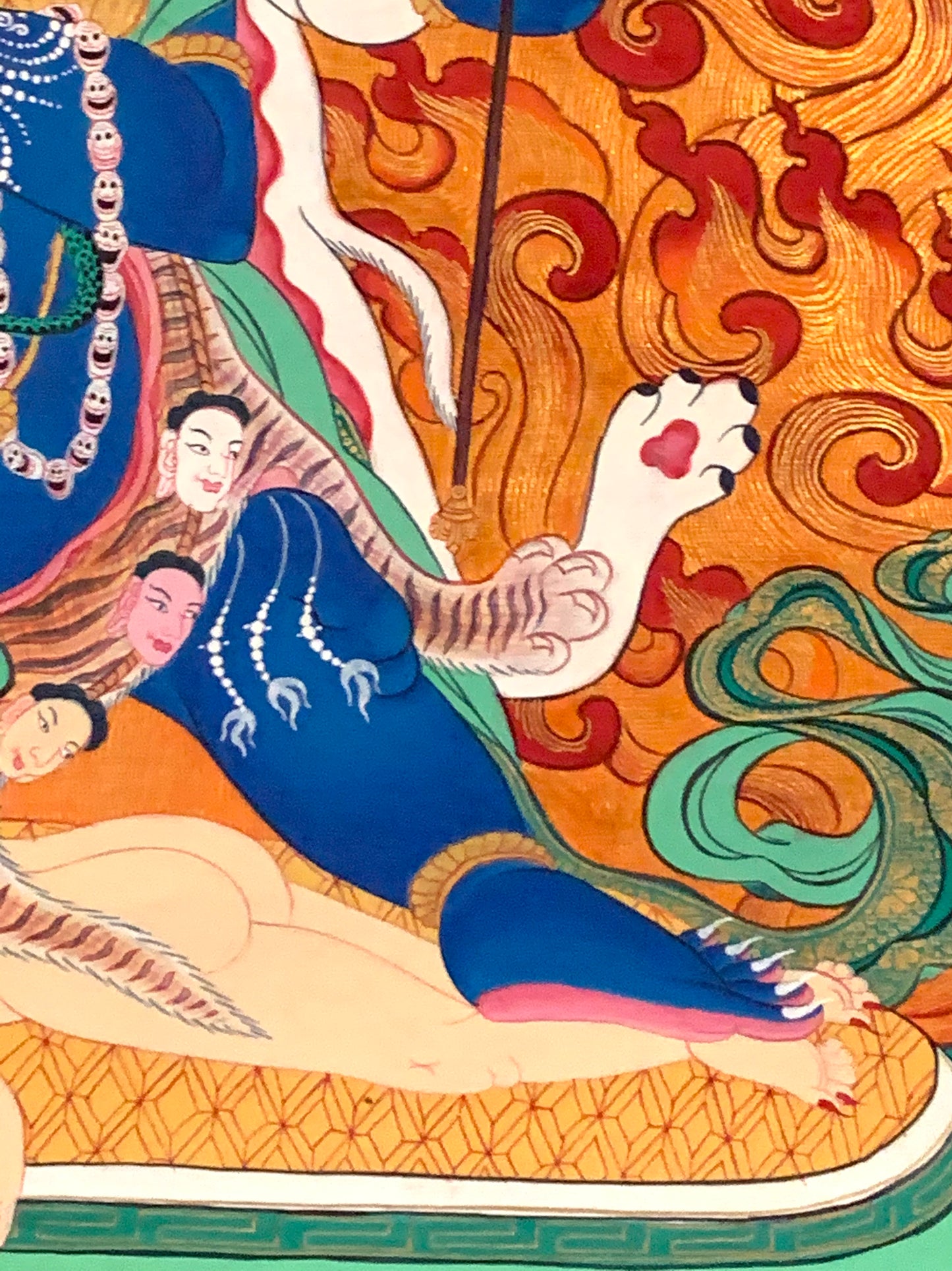 Four Faced Mahakala Thangka