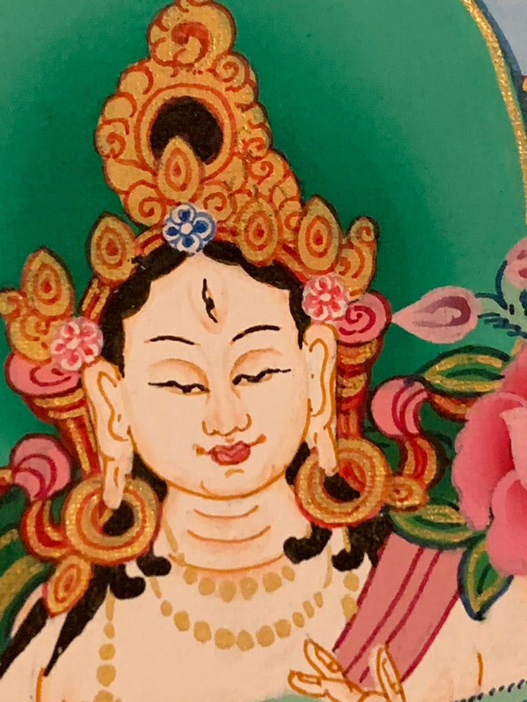 Thousand Armed Avalokiteshvara Thangka