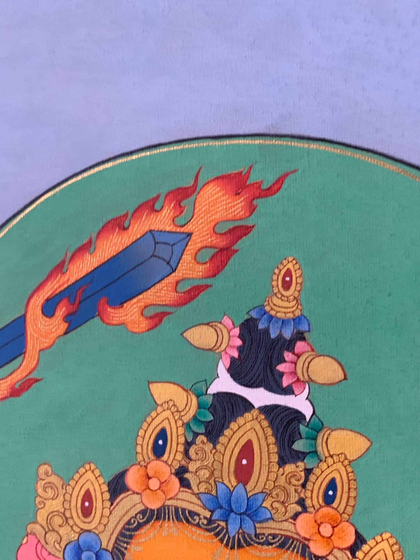 Manjushri Thangka