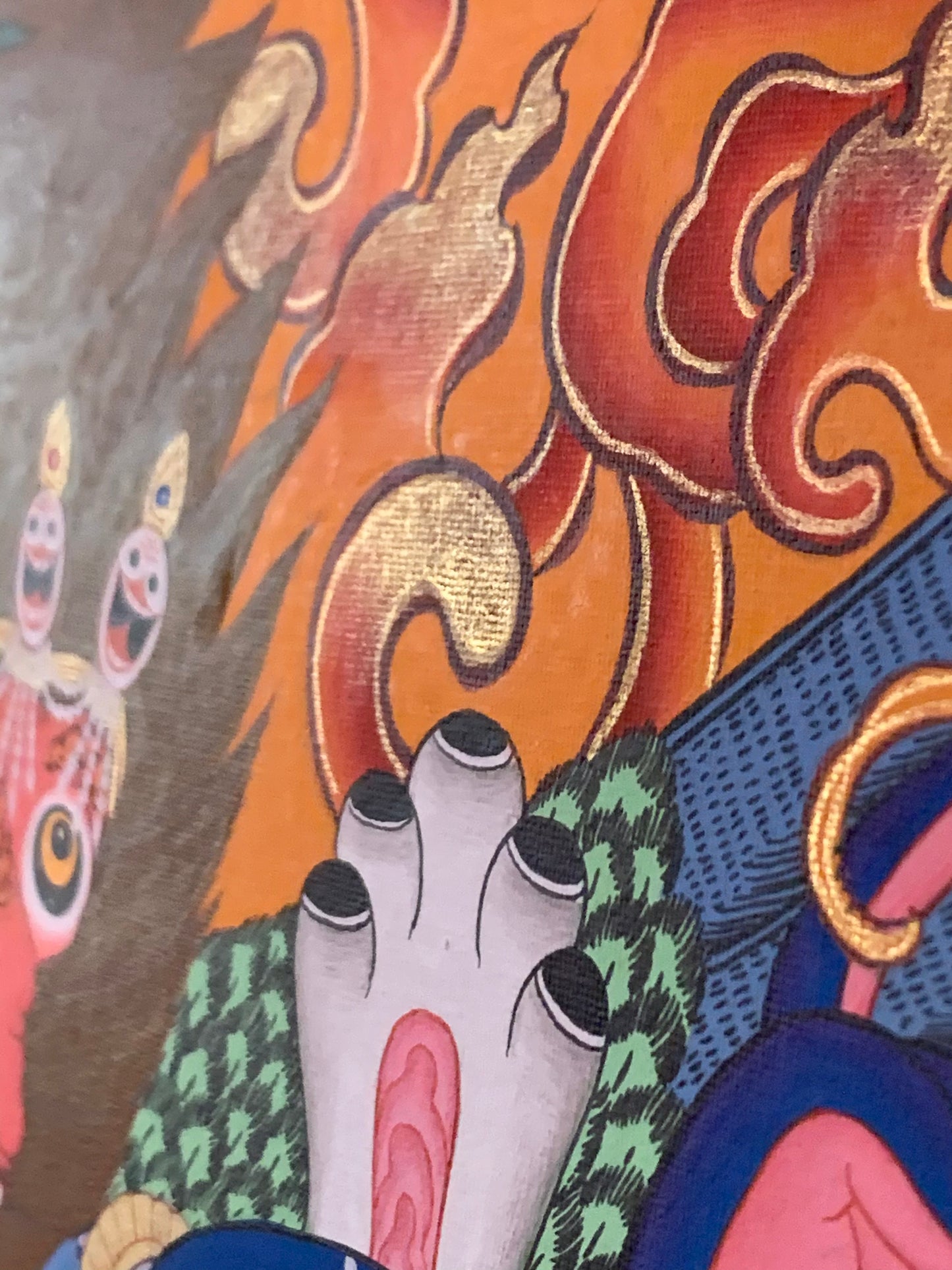 Vajrakilaya Thangka