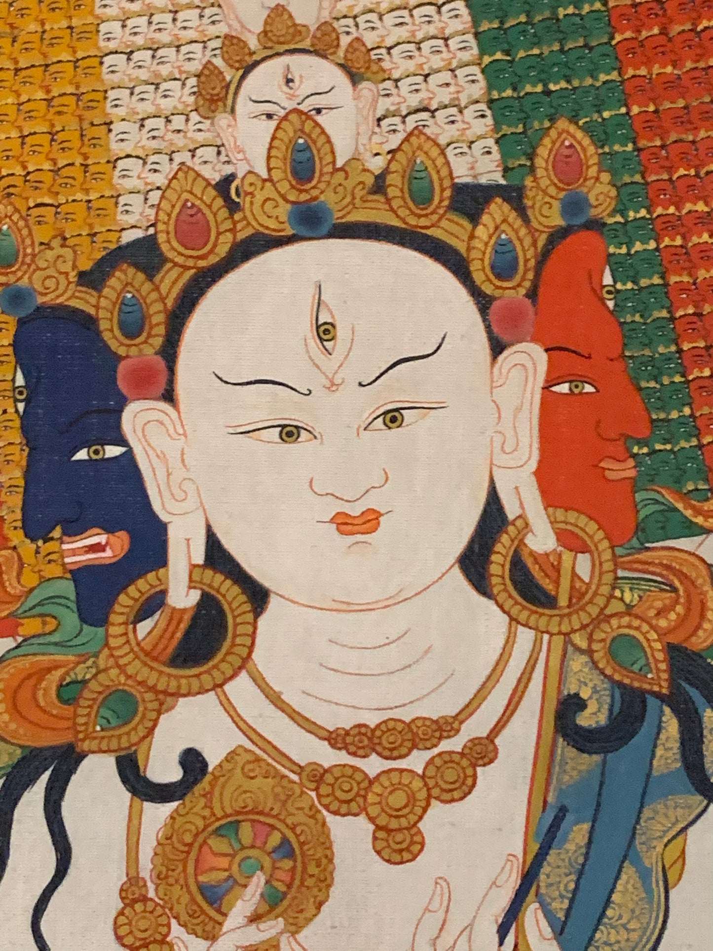 Dhukar White Umbrella Deity Thangka