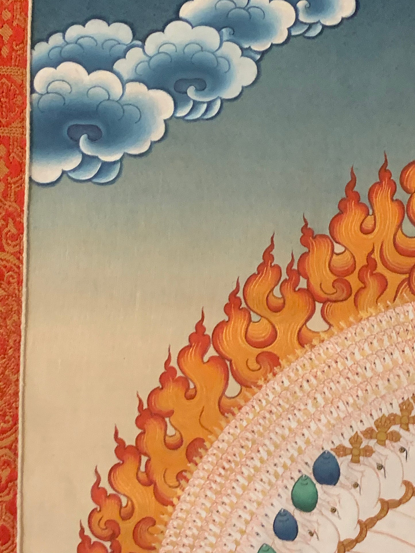 Dhukar White Umbrella Deity Thangka