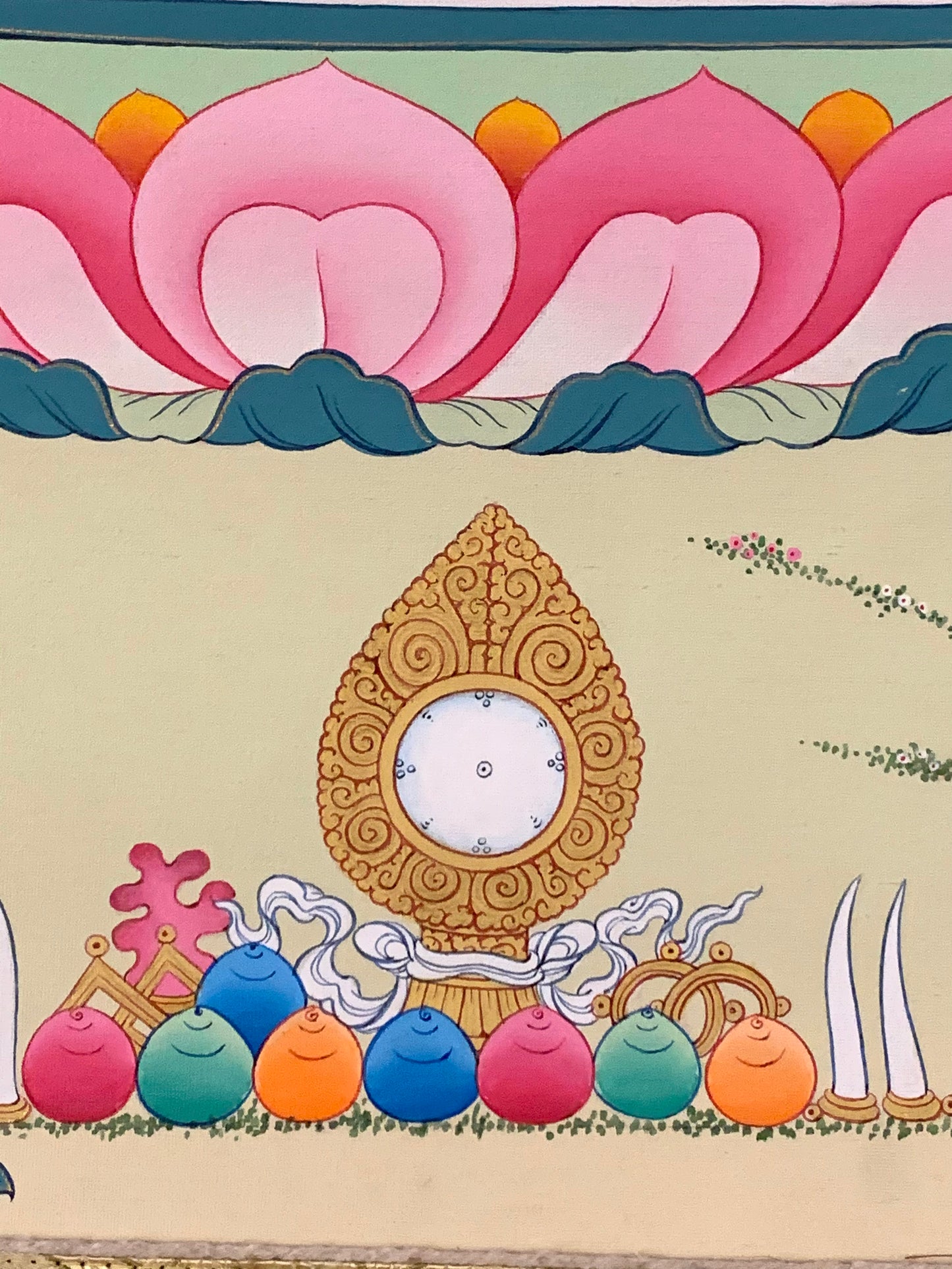 Samantabhadra With Consort Karma Gadri Thangka