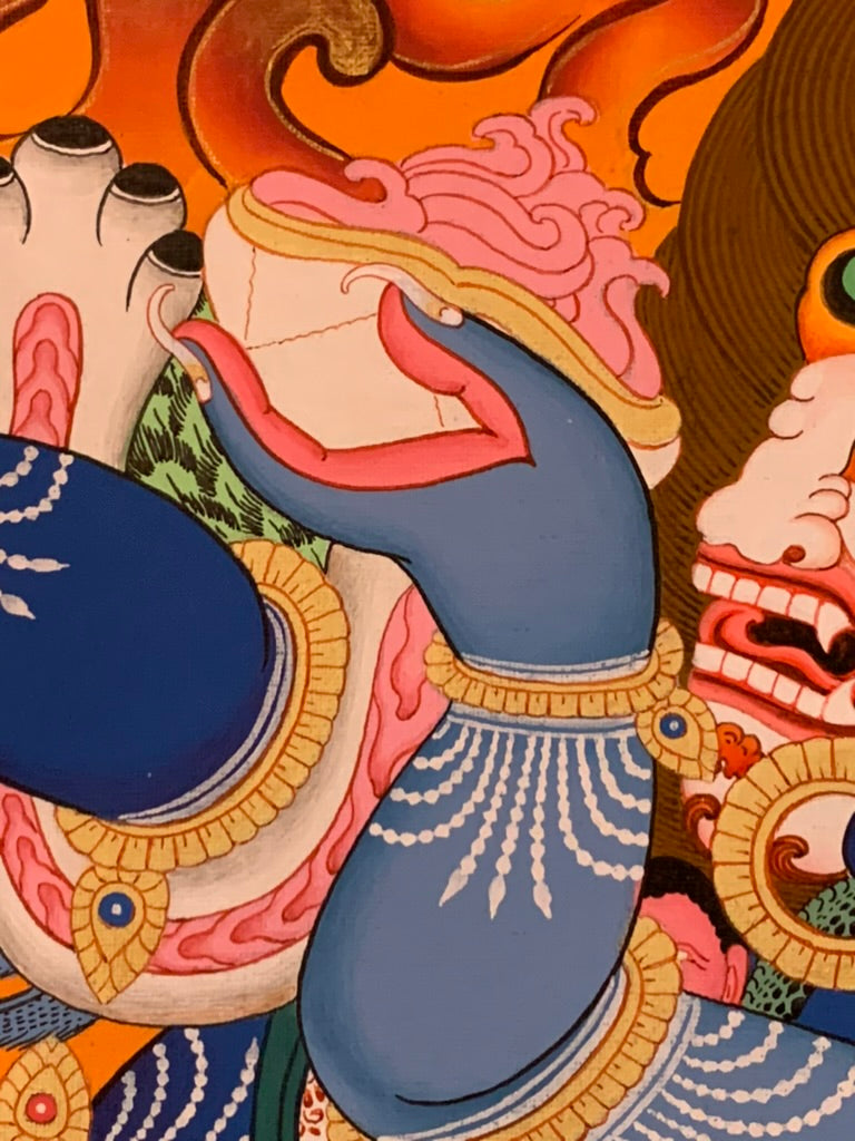 Vajrakilaya Thangka