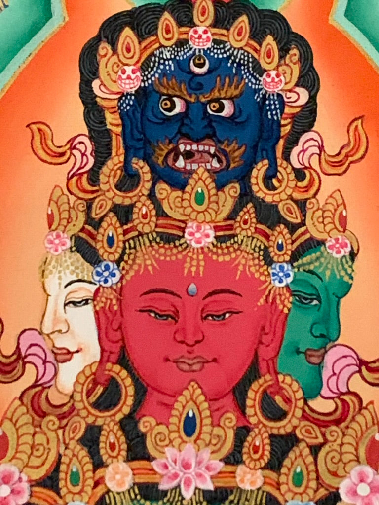 Thousand Armed Avalokiteshvara Thangka