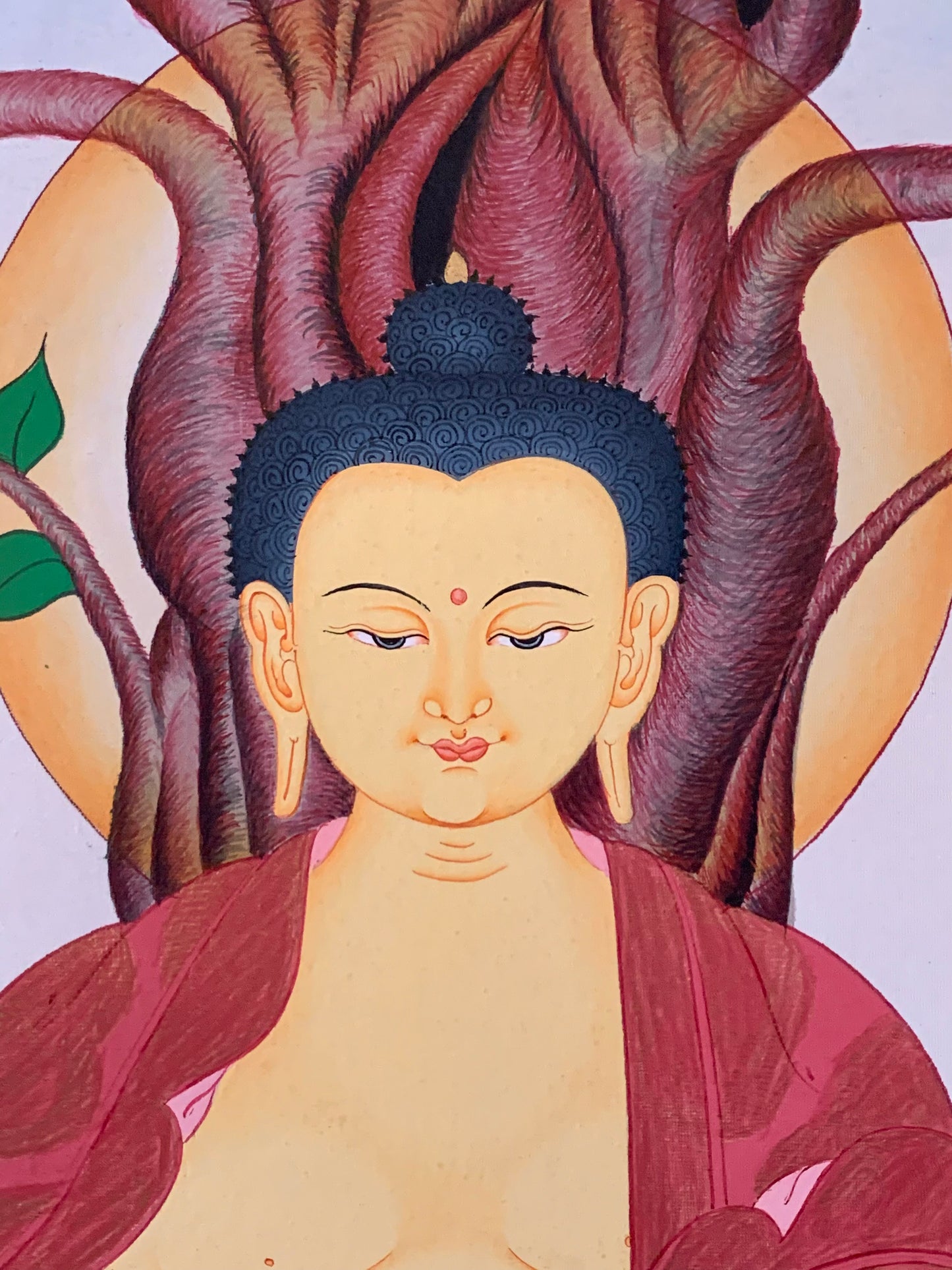 First Five Monk Teaching Thangka