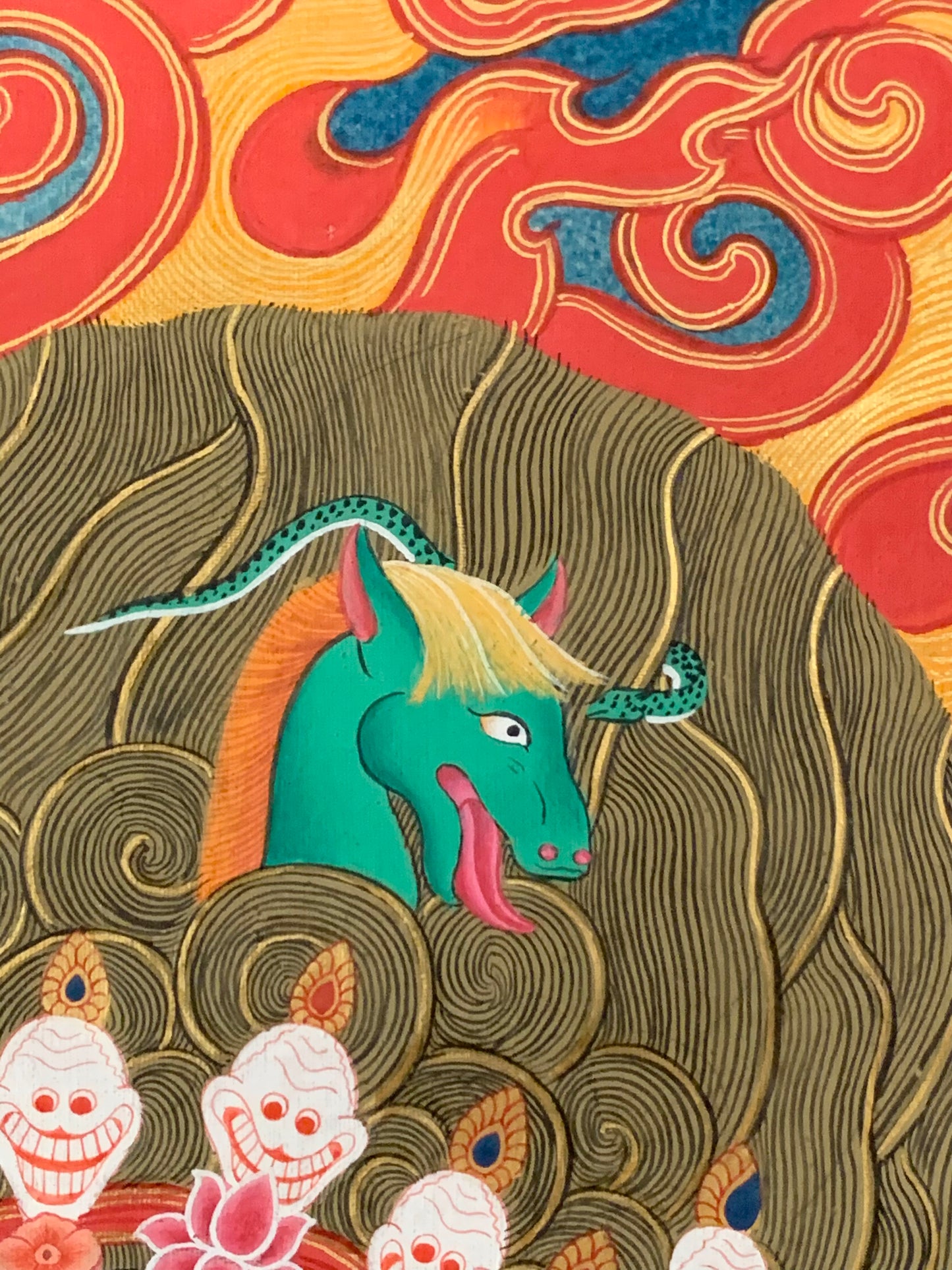Hayagriva Thangka
