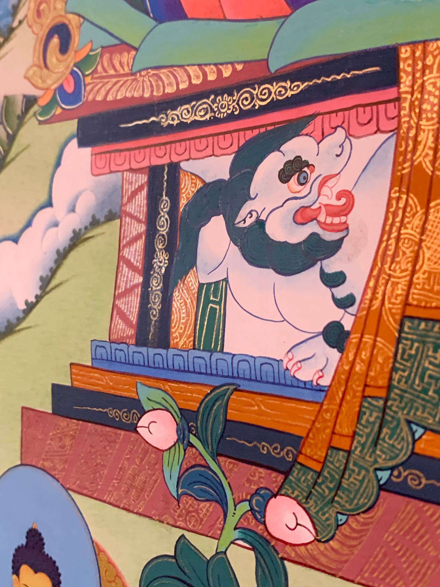 Eight Medicine Buddhas Thangka