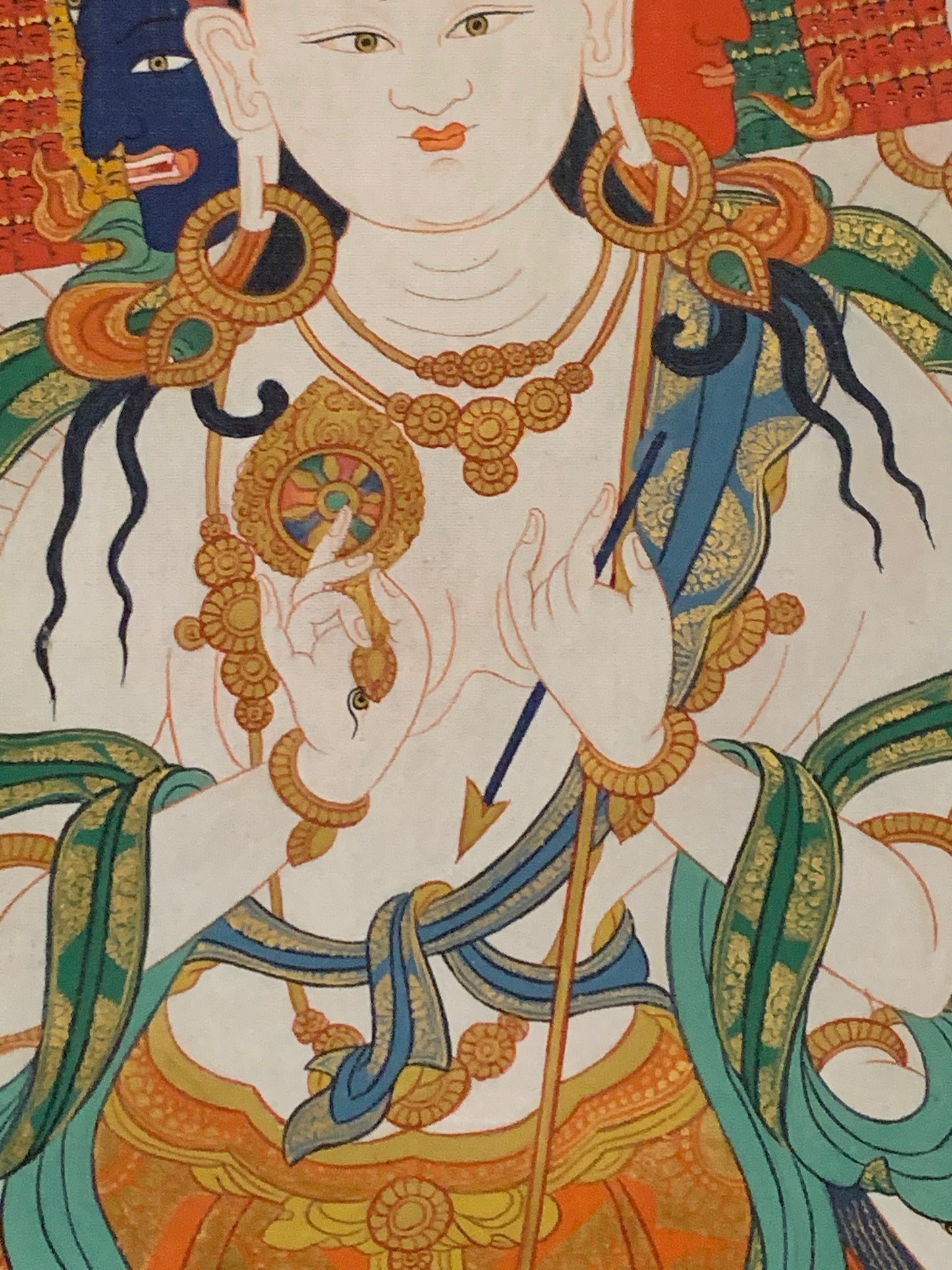 Dhukar White Umbrella Deity Thangka