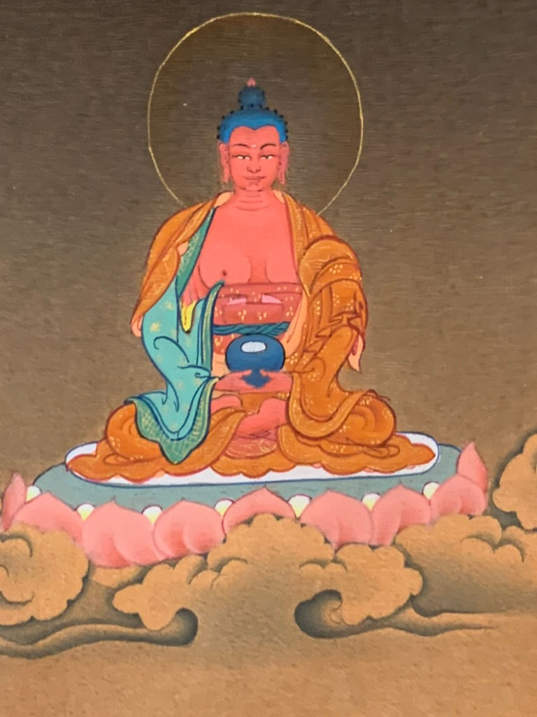 Vajrasattva Karma Gadri Thangka