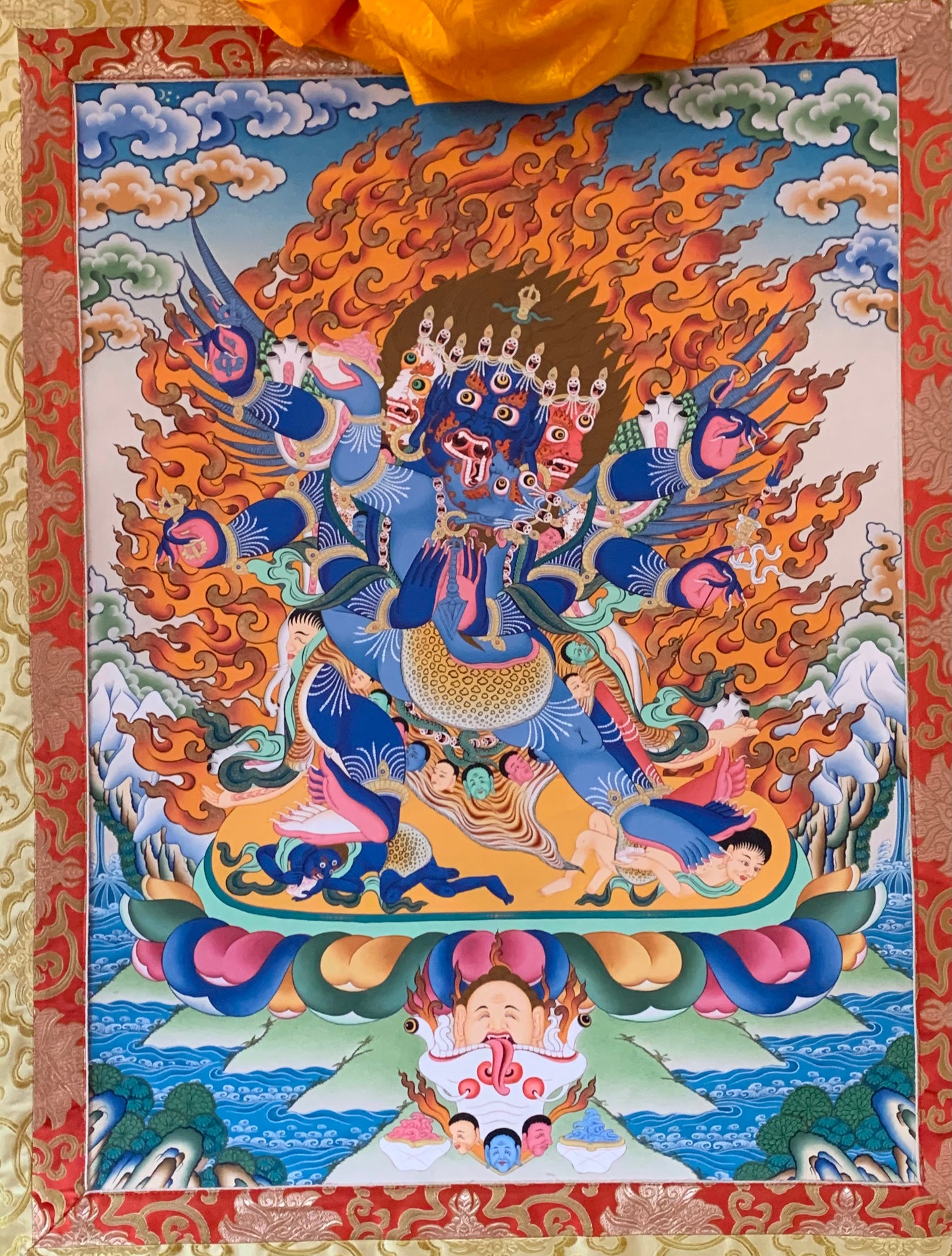 Vajrakilaya Thangka