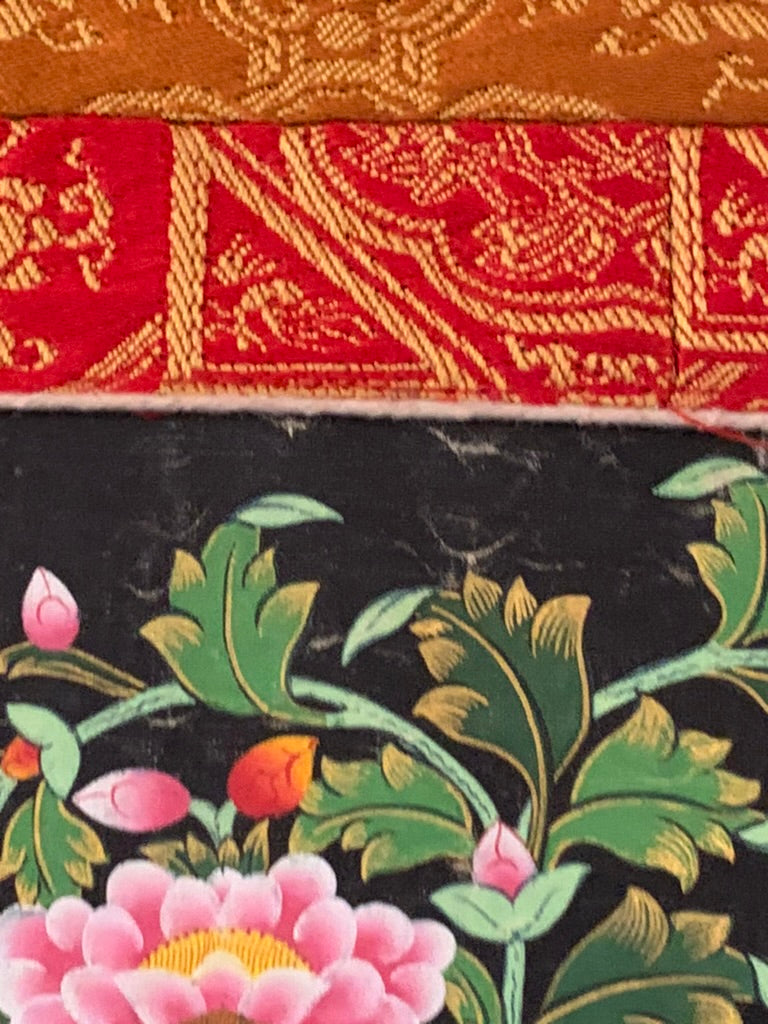 Thousand Armed Avalokiteshvara Five Dyhani Buddha Thangka
