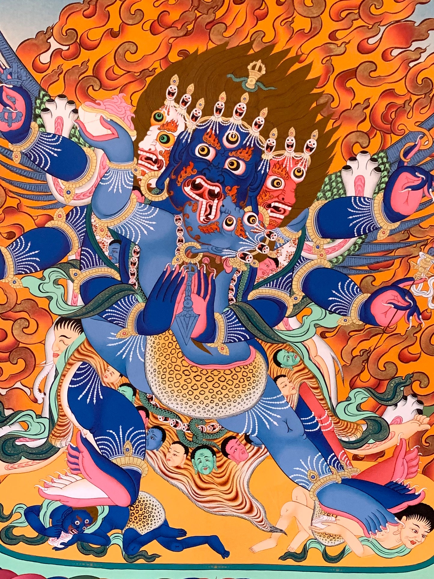 Vajrakilaya Thangka