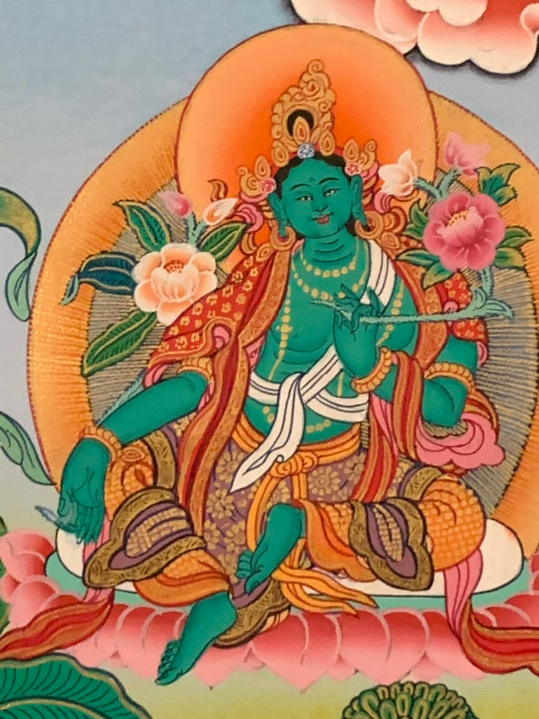 Thousand Armed Avalokiteshvara Thangka