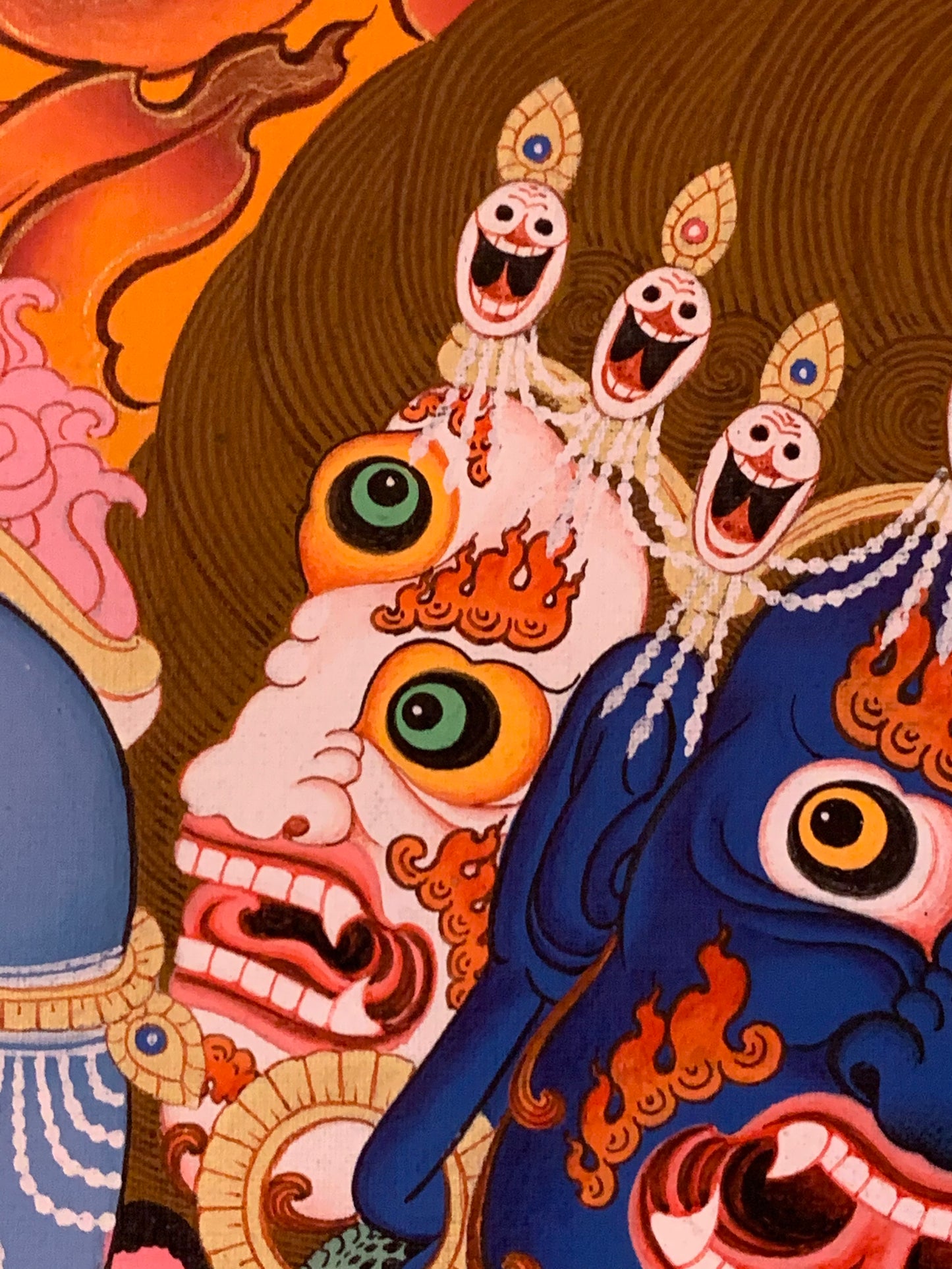 Vajrakilaya Thangka