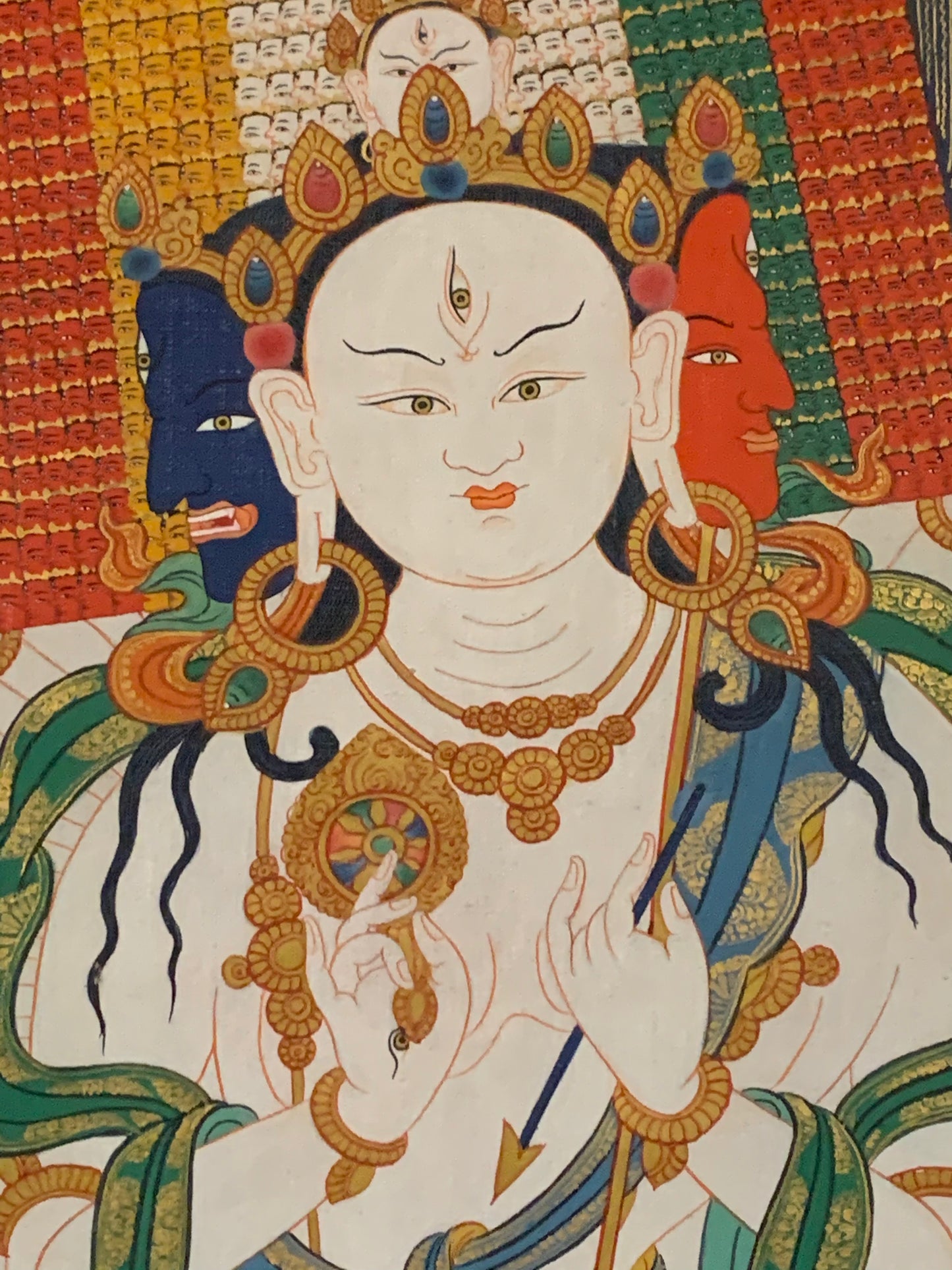 Dhukar White Umbrella Deity Thangka