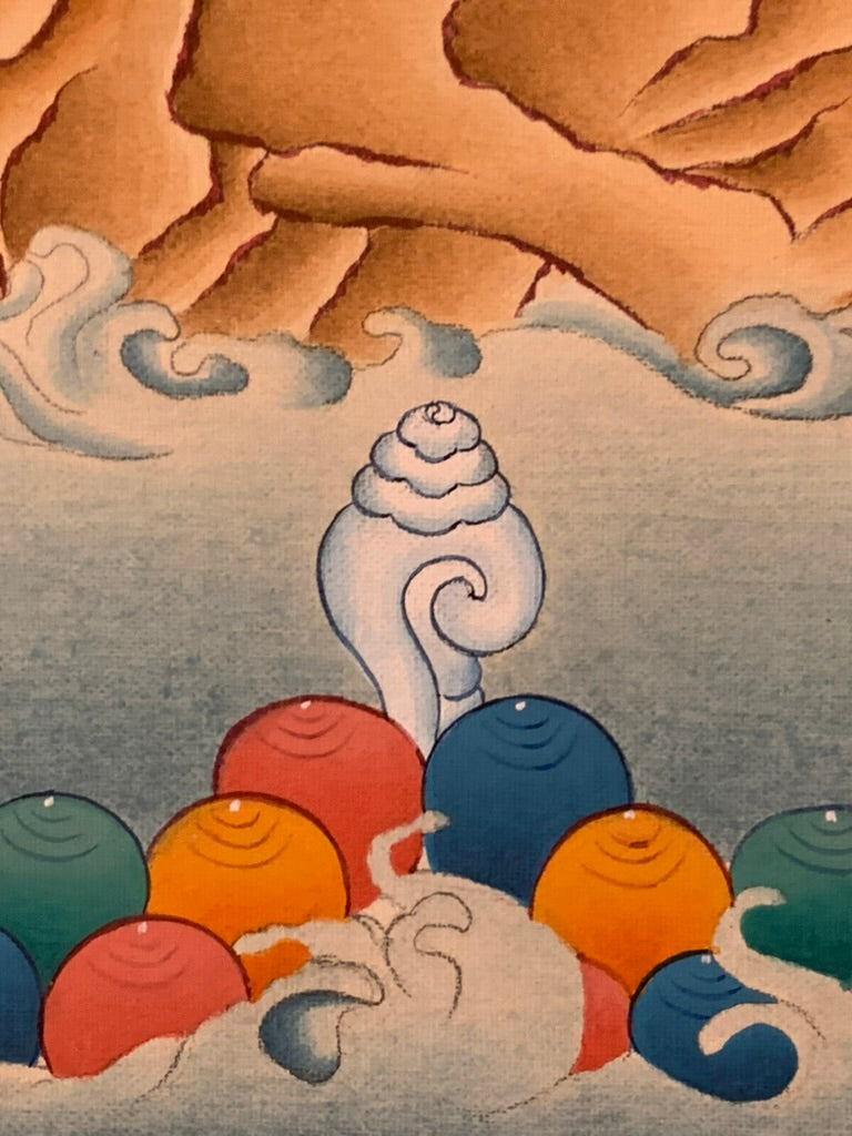 Samantabhadra With Consort Karma Gadri Thangka