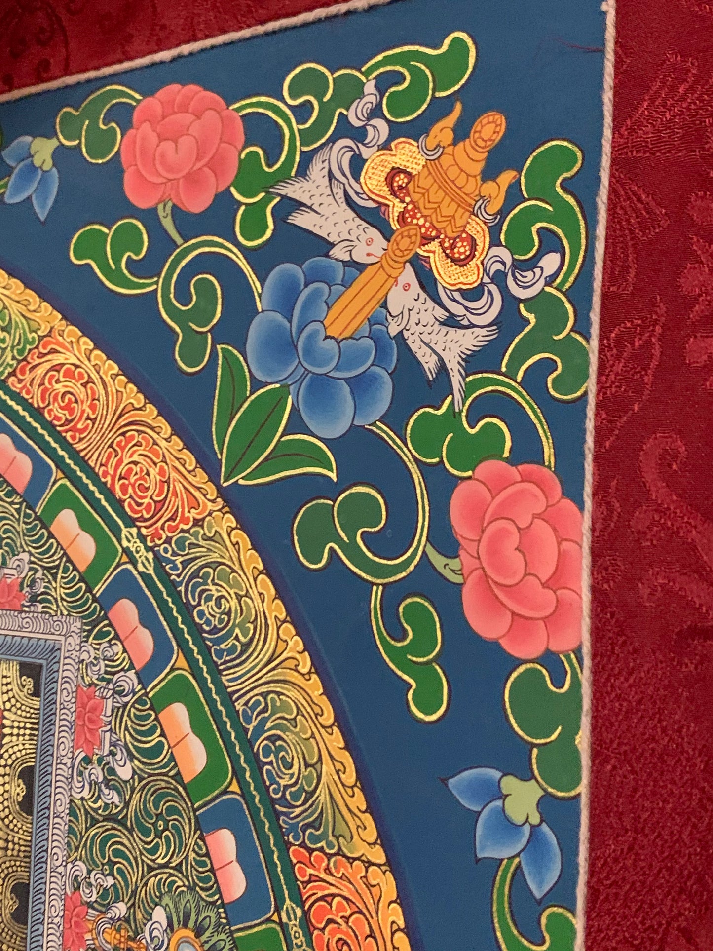 Chenrezig Compassion Mandala Thangka