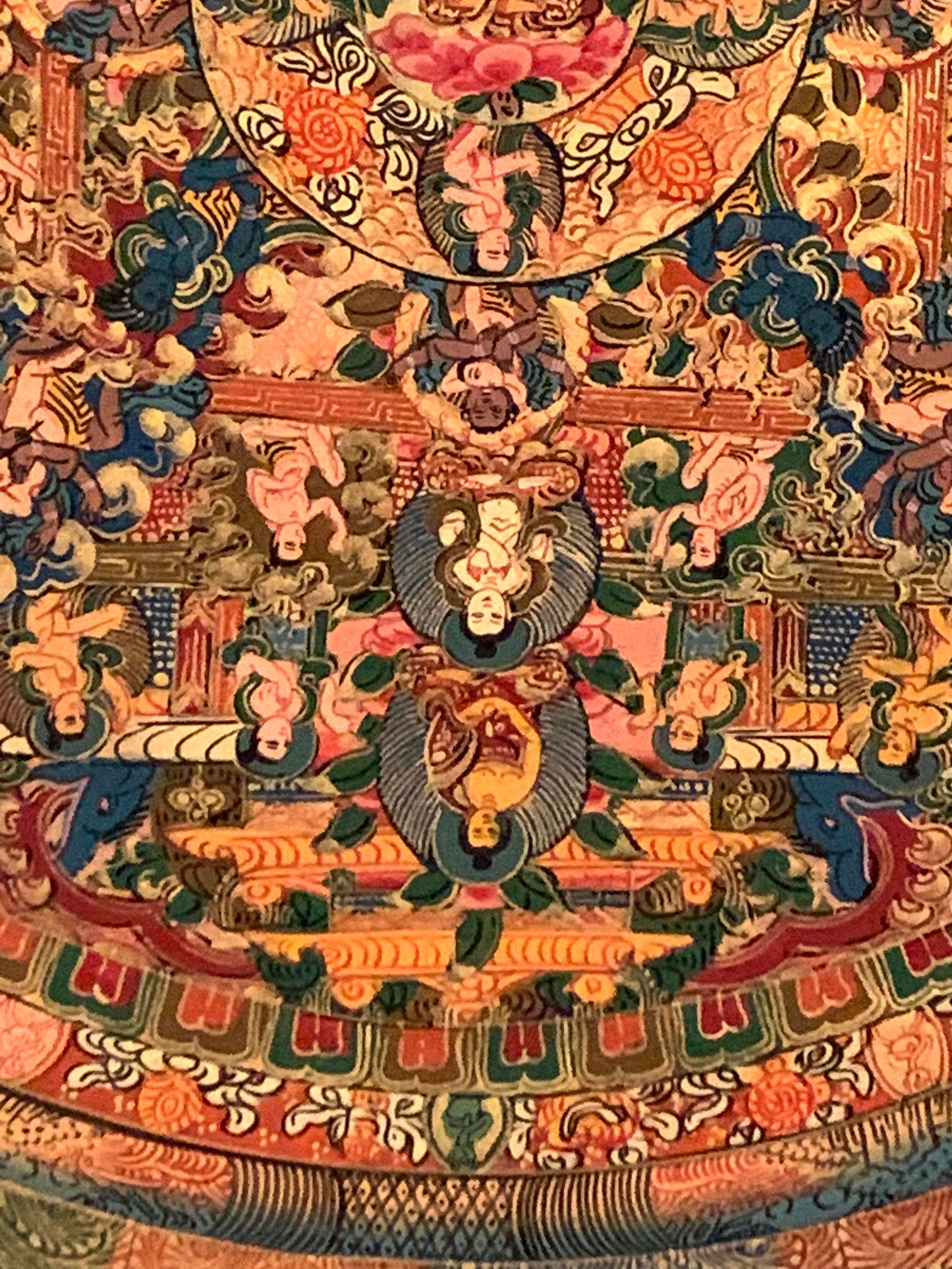Five Mandala Thangka