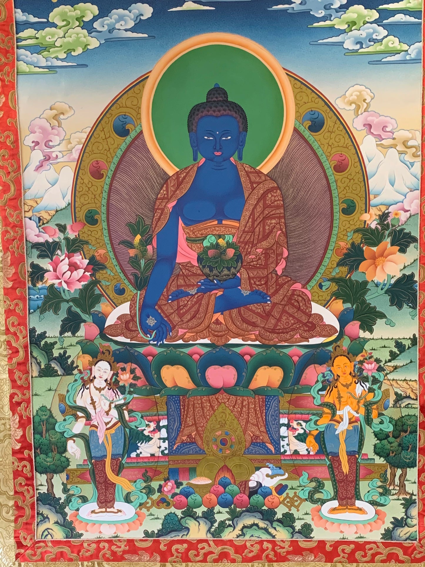 Medicine Buddha Thangka