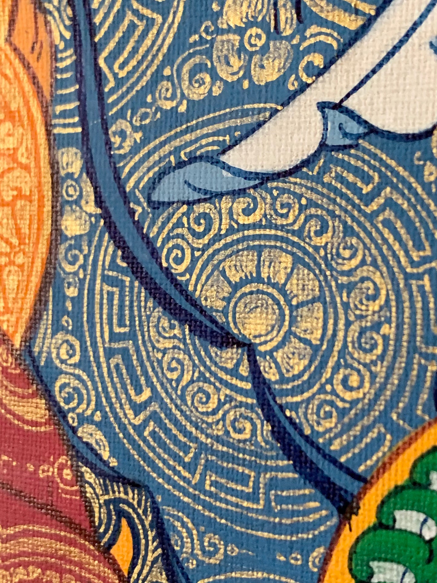 Green Tara Thangka