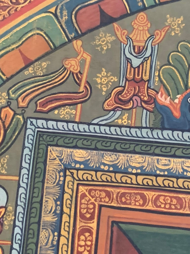 Shri Yantra Unbrocaded Thangka