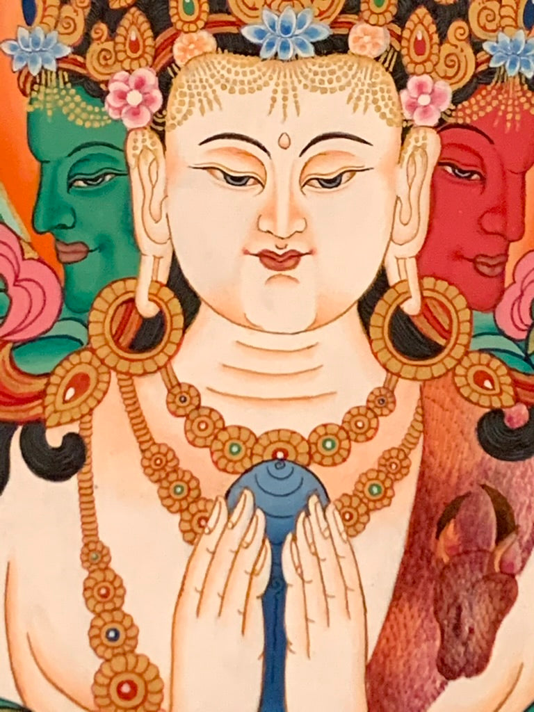Thousand Armed Avalokiteshvara Thangka