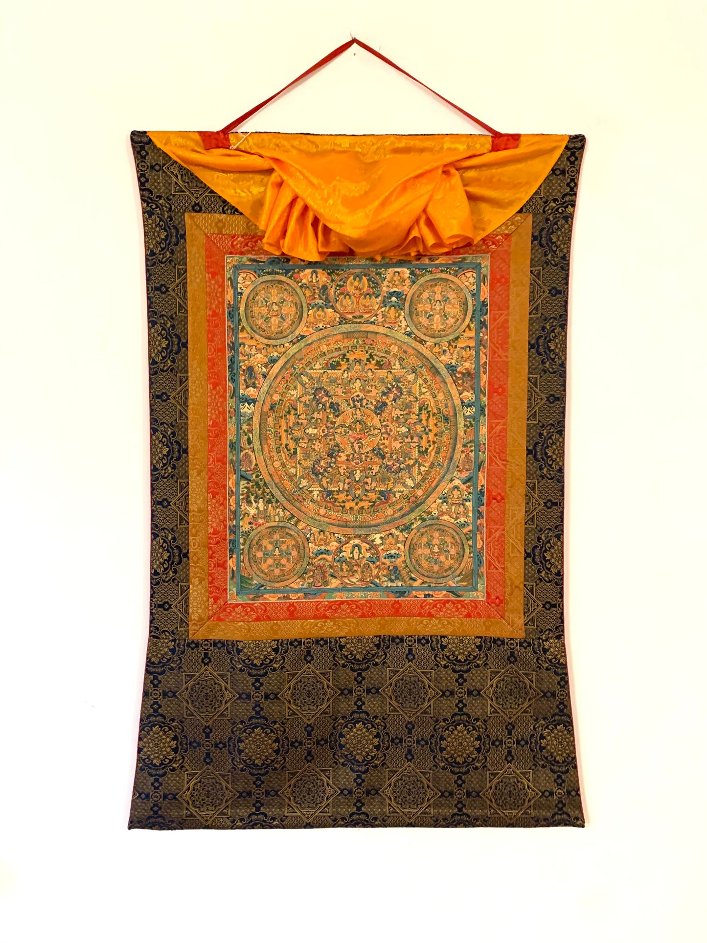 Five Mandala Thangka