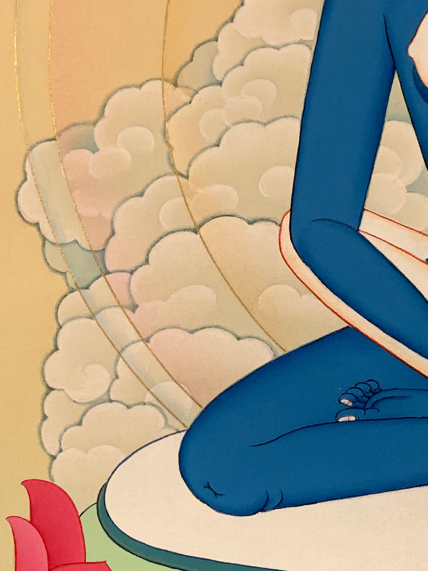 Samantabhadra With Consort Karma Gadri Thangka