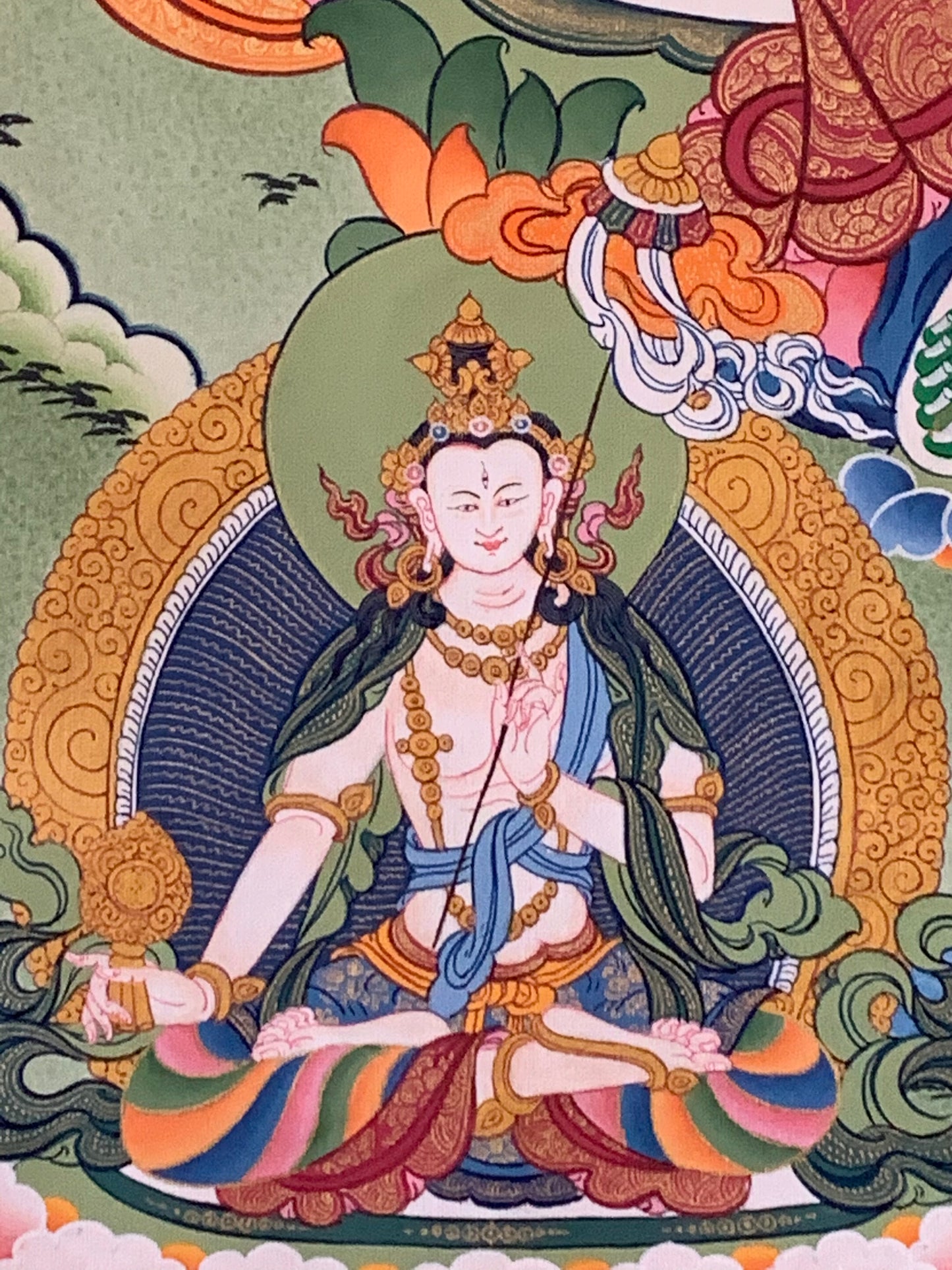 Green Tara Thangka