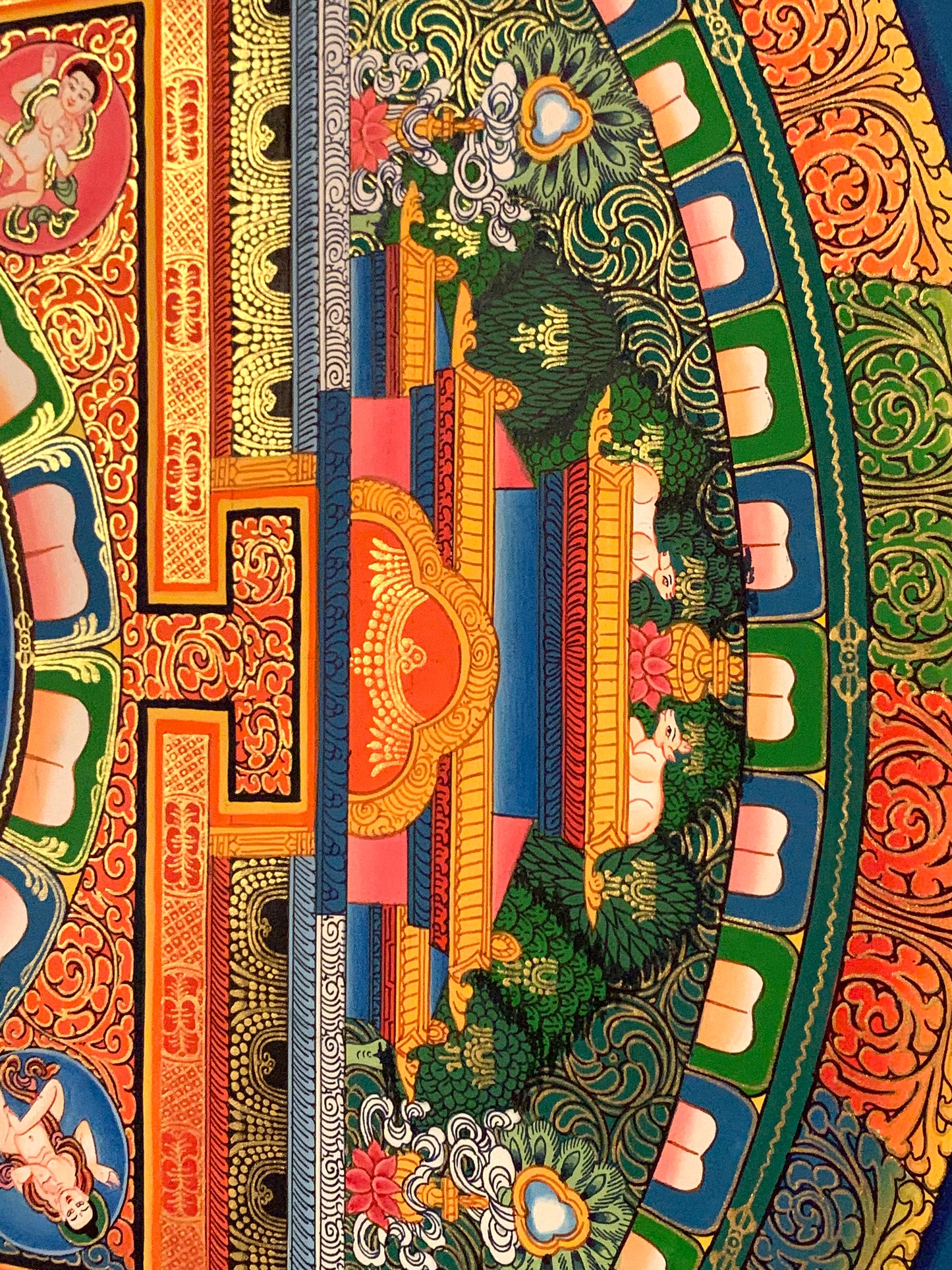 Chenrezig Compassion Mandala Thangka