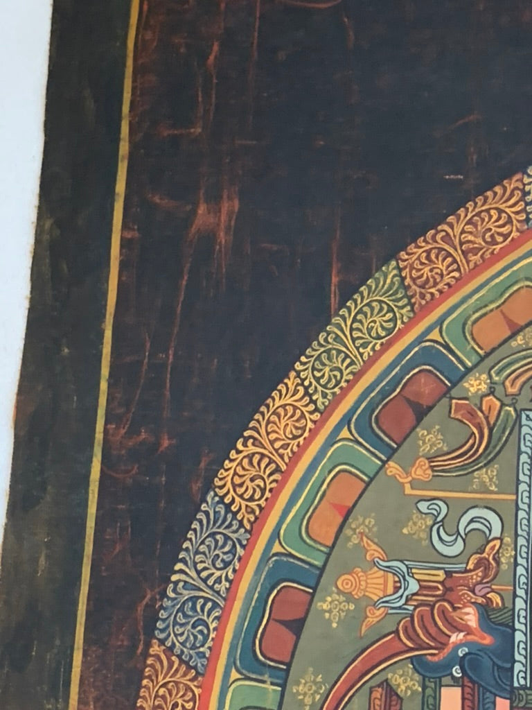 Shri Yantra Unbrocaded Thangka