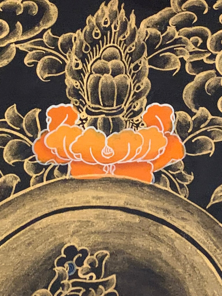 Green Tara Shakyamuni Medicine Buddha Thangka