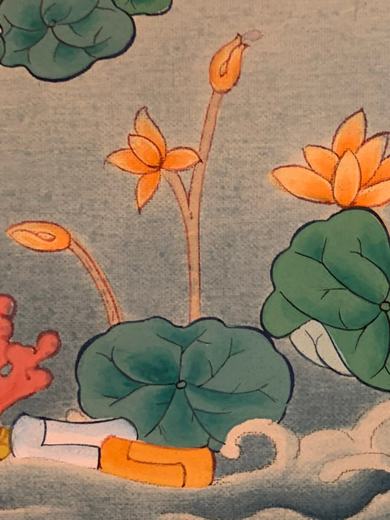 Samantabhadra With Consort Karma Gadri Thangka
