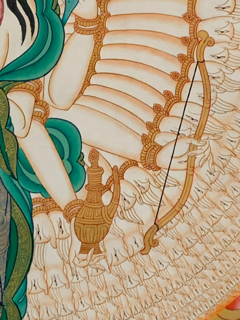 Thousand Armed Avalokiteshvara Thangka