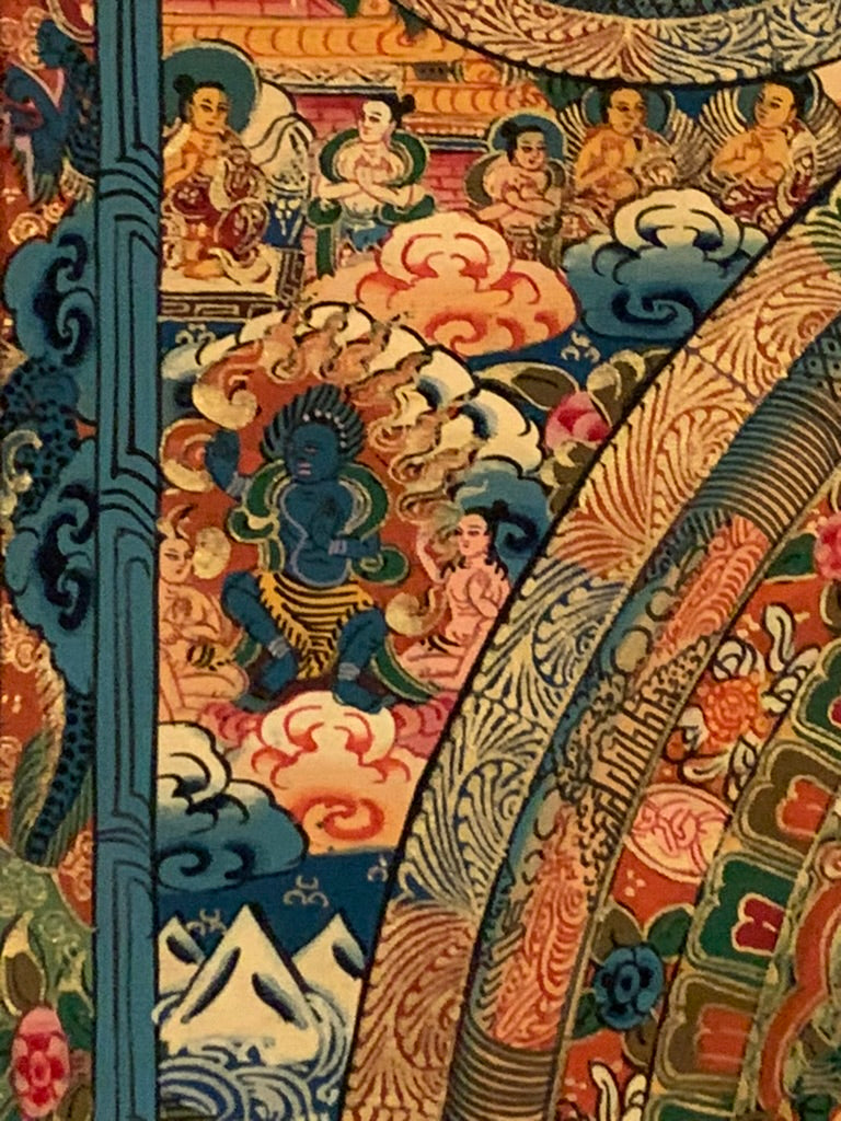 Five Mandala Thangka