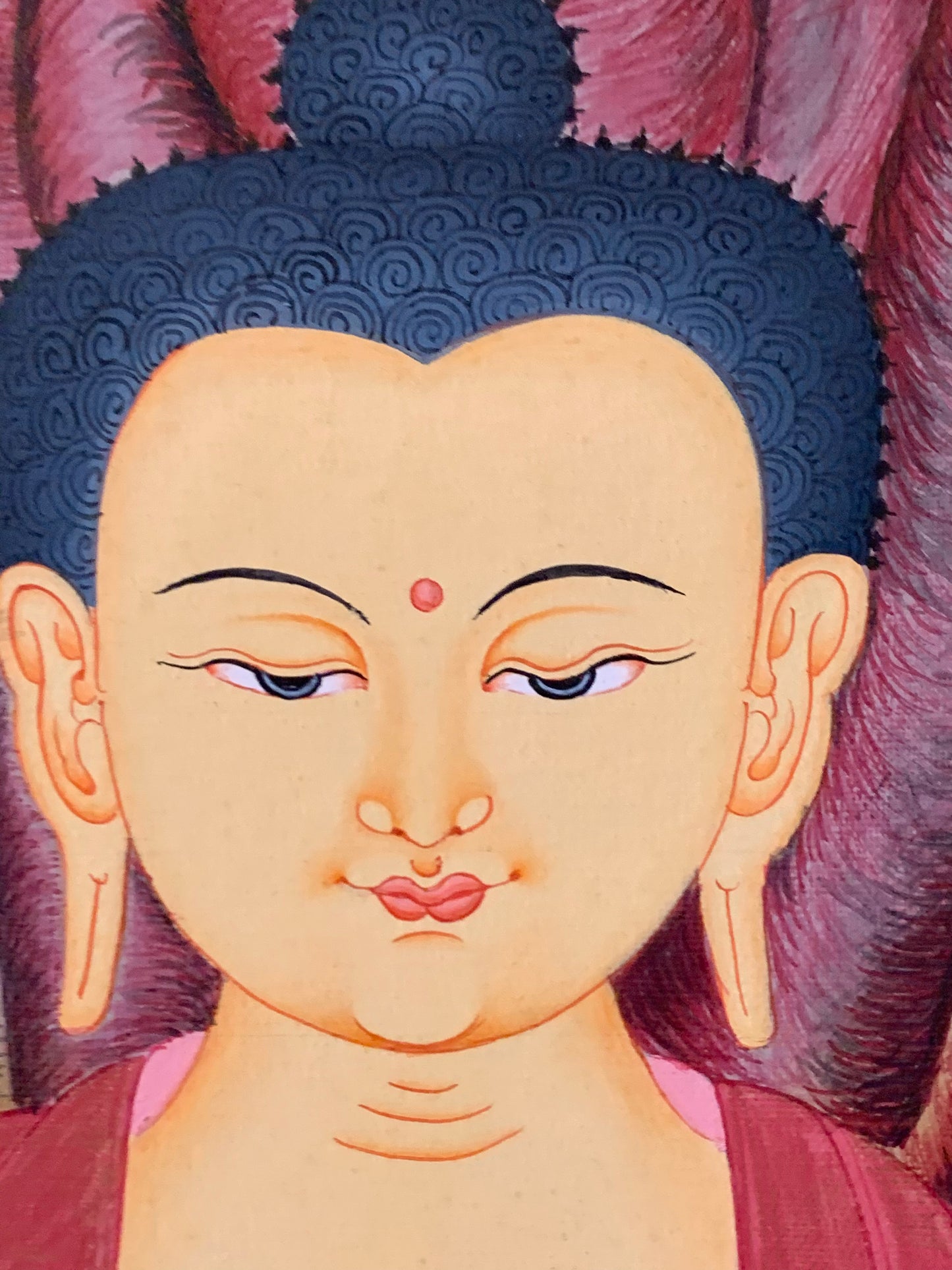 First Five Monk Teaching Thangka