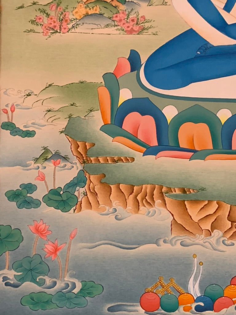 Samantabhadra With Consort Karma Gadri Thangka