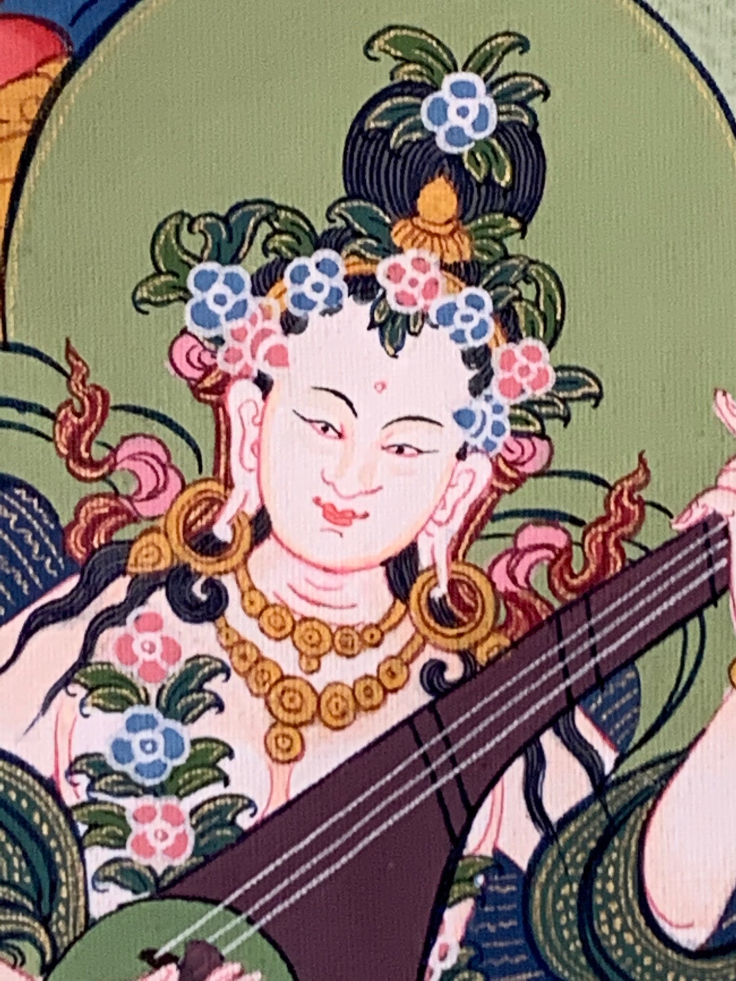 Green Tara Thangka