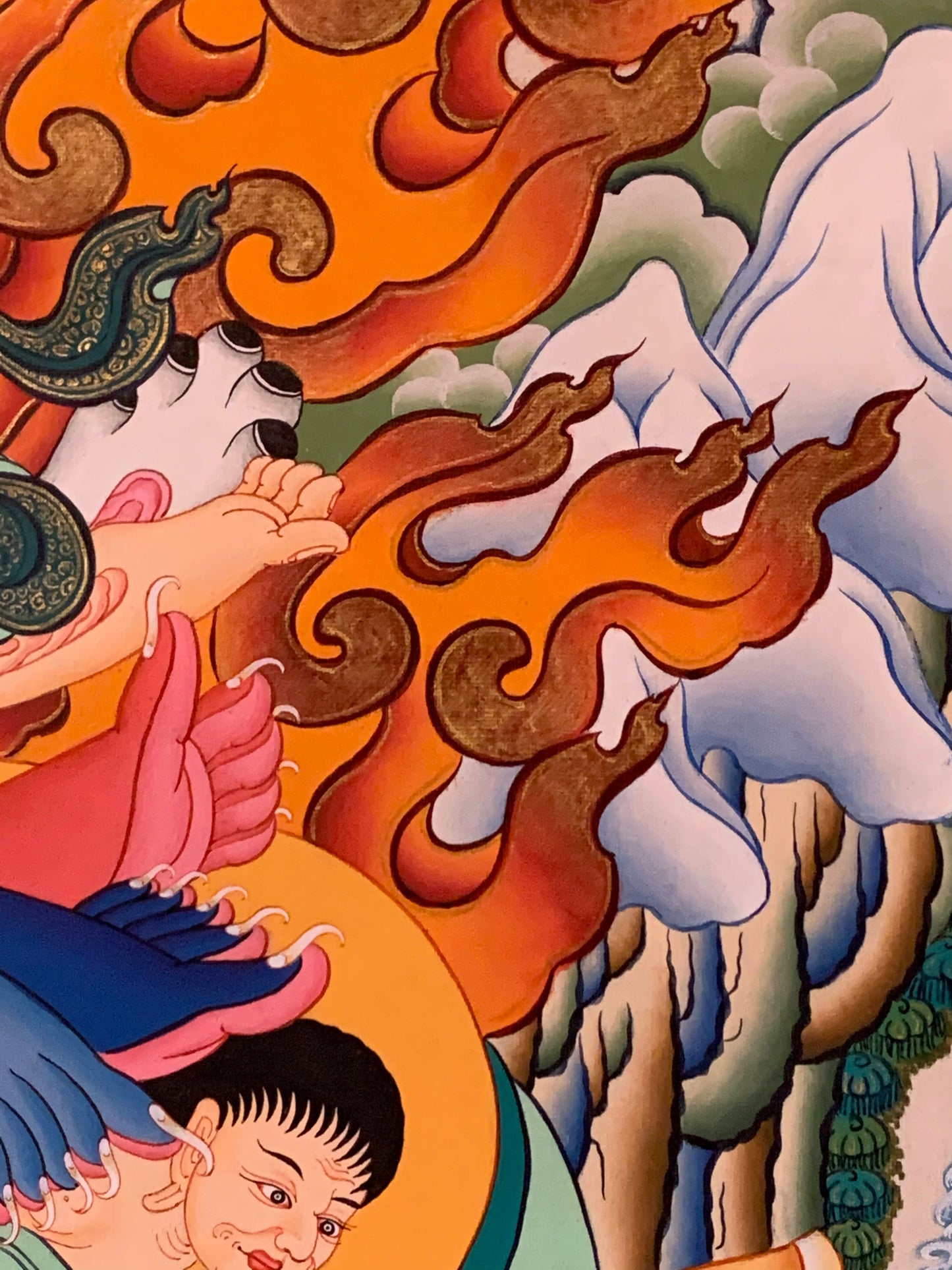 Vajrakilaya Thangka