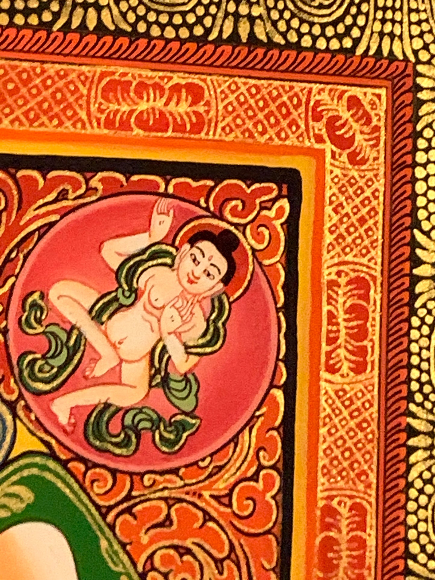 Chenrezig Compassion Mandala Thangka
