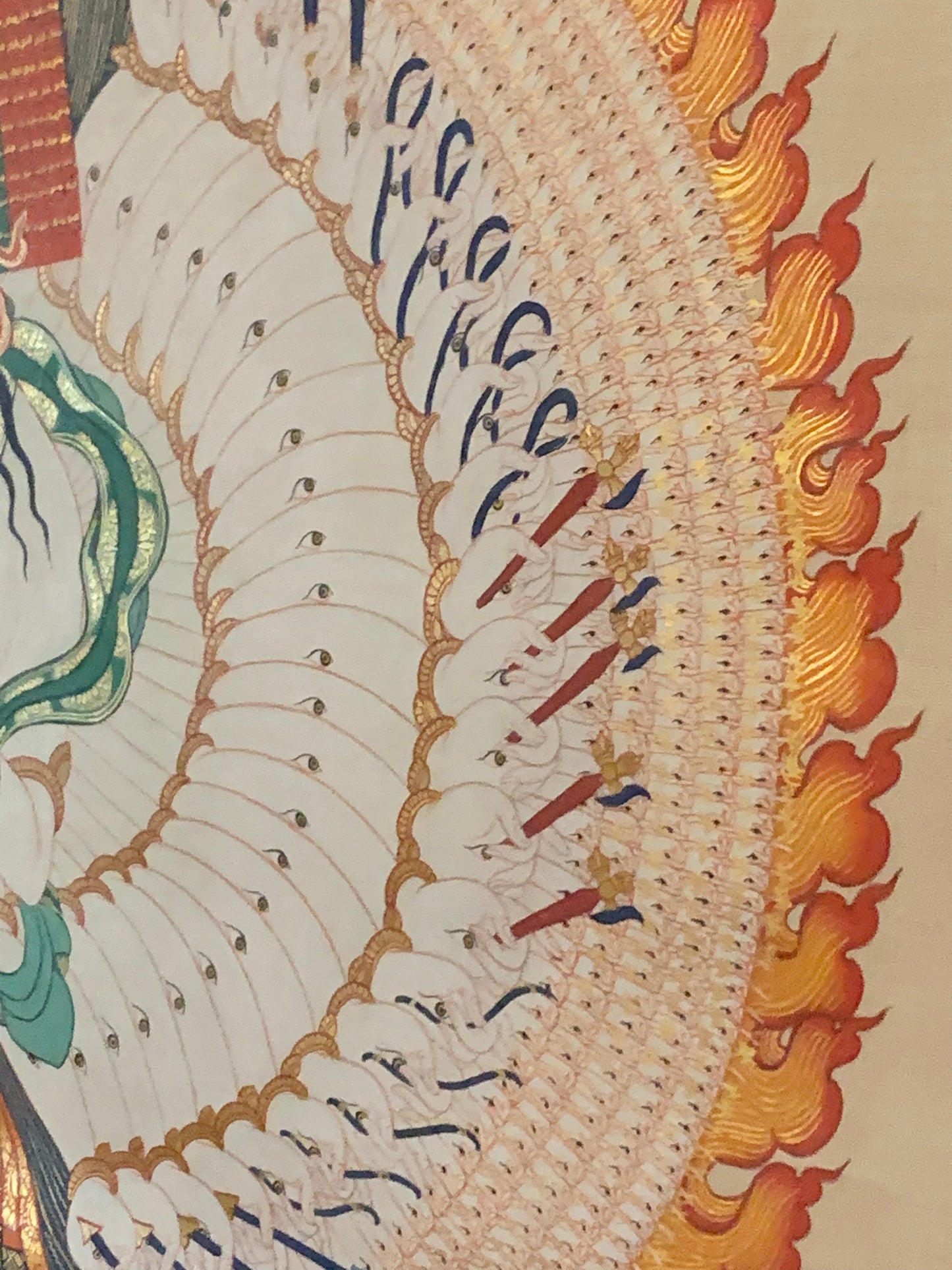 Dhukar White Umbrella Deity Thangka