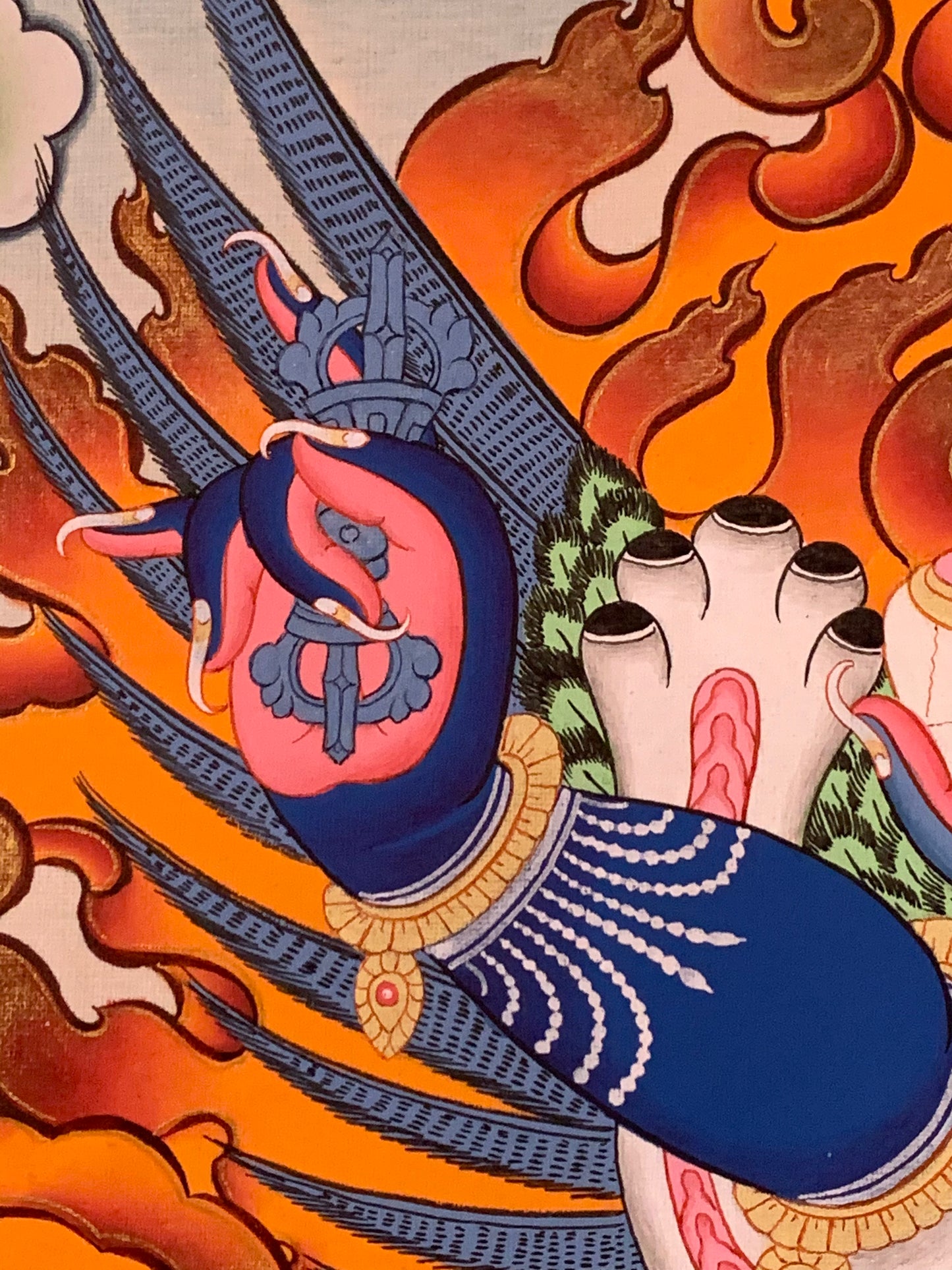 Vajrakilaya Thangka
