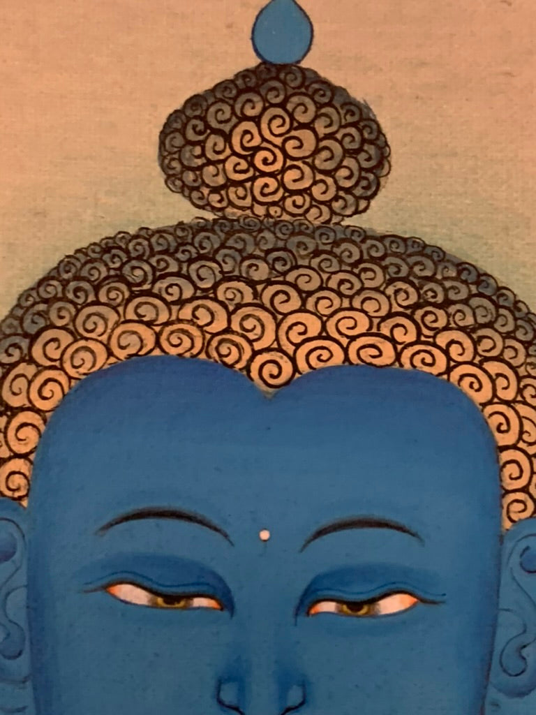 Samantabhadra With Consort Karma Gadri Thangka