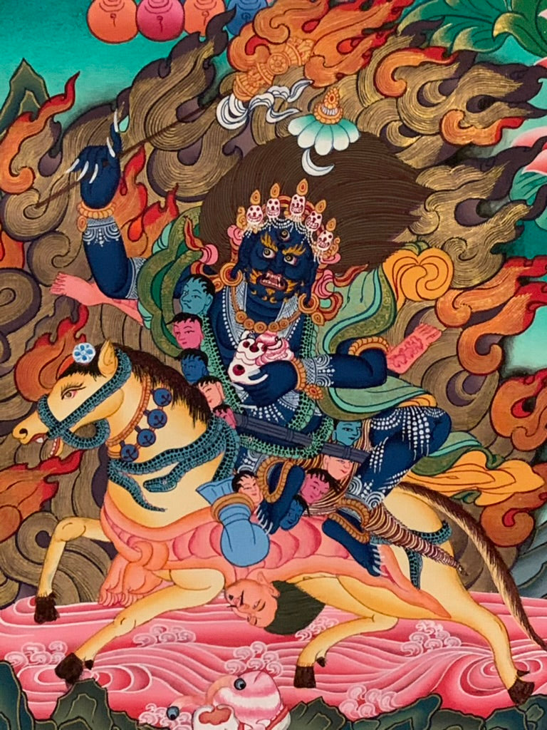 Thousand Armed Avalokiteshvara Thangka