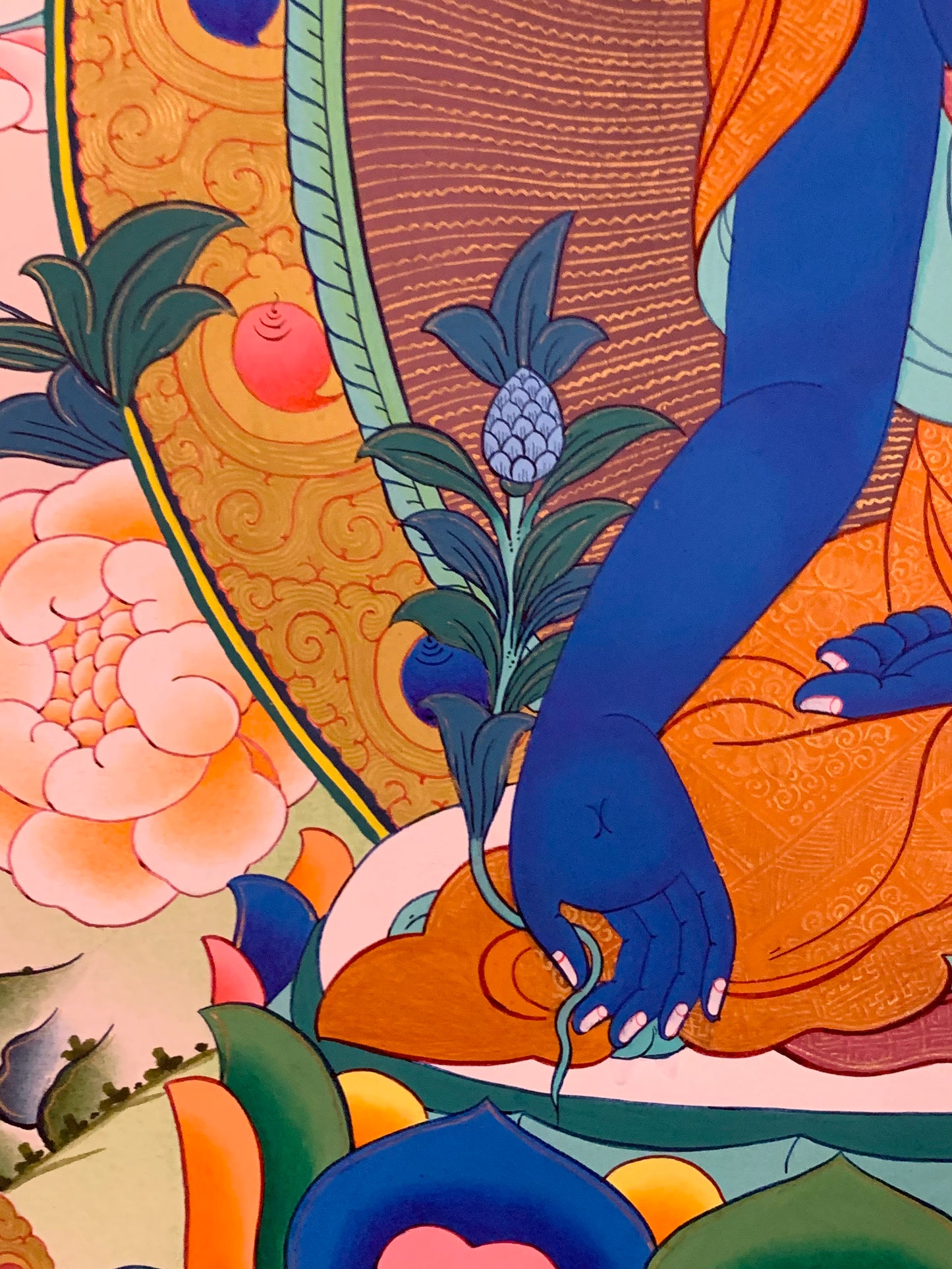 Eight Medicine Buddhas Thangka
